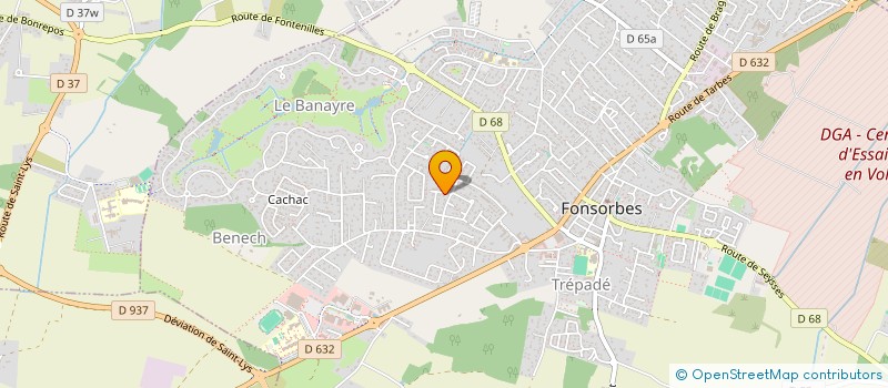 localisation de l'entreprise DE SOUSA FRERES à FONSORBES