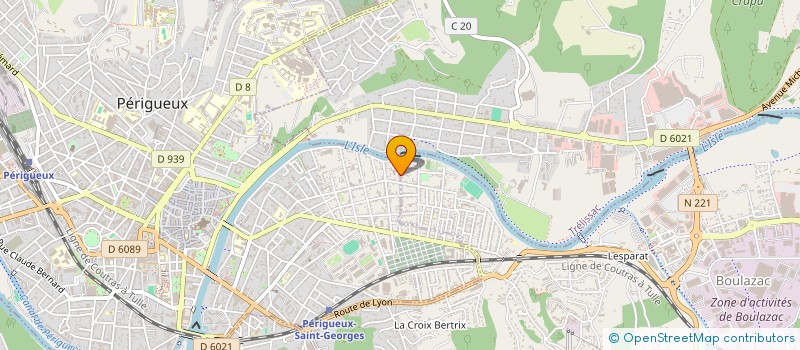 localisation de l'entreprise DE SOUSA FRERES à PERIGUEUX