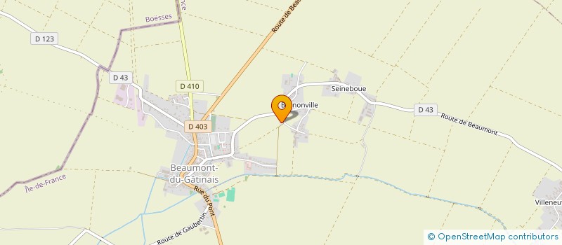 localisation de l'entreprise DE SOUZA IMMO à BEAUMONT-DU-GATINAIS
