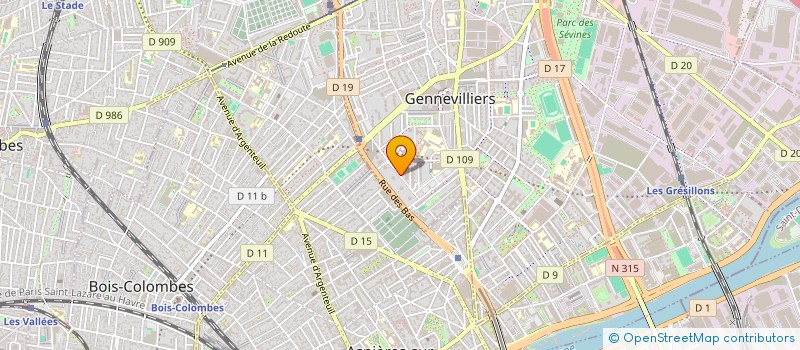 localisation de l'entreprise DE SOUZA MARKET à GENNEVILLIERS