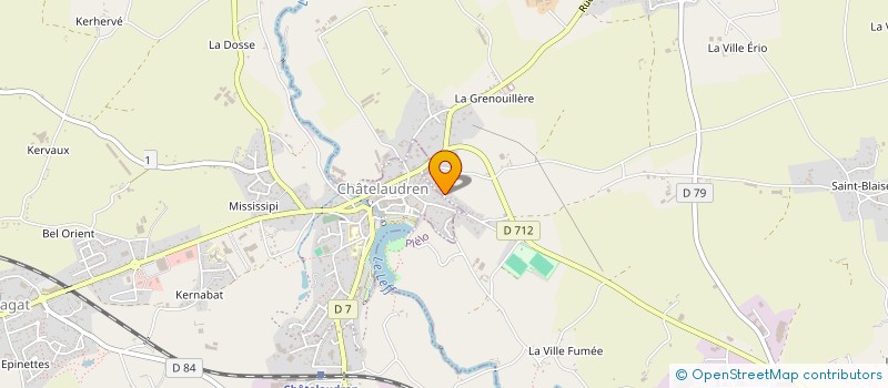 localisation de l'entreprise DE ST GILLES à LANRODEC