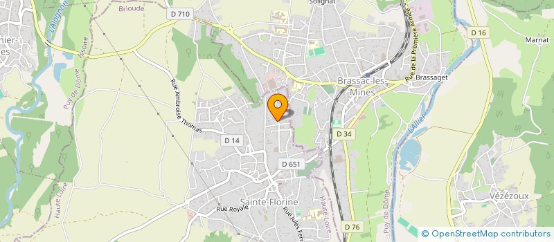 localisation de l'entreprise DE-STA-CO FRANCE à SAINTE-FLORINE