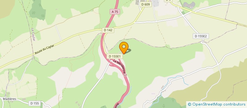 localisation de l'entreprise DE STEXHE CHARLOTTE  LE CAYLAR