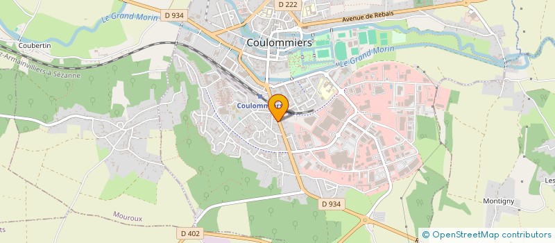 localisation de l'entreprise DE STRASBOURG à COULOMMIERS