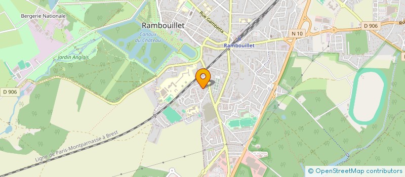 localisation de l'entreprise DE STRUCTURE à RAMBOUILLET
