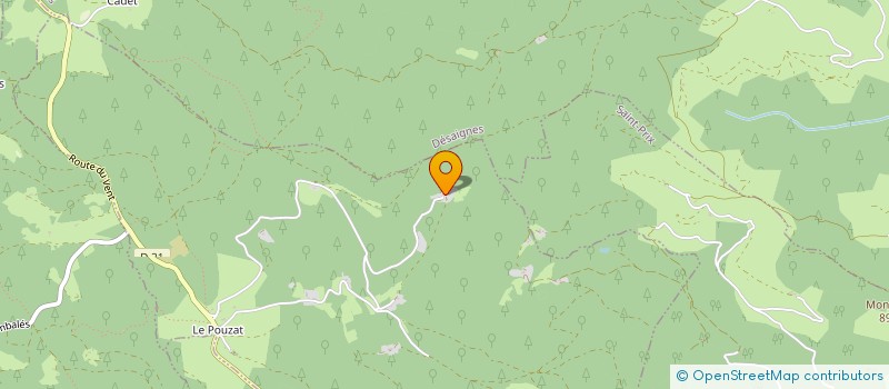 localisation de l'entreprise DE SUMENE  SAINT-AGREVE