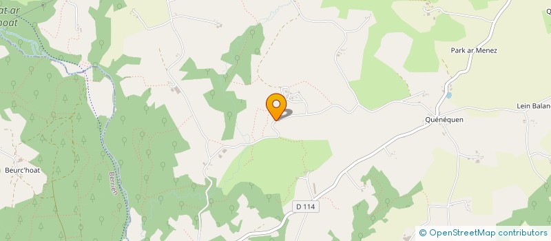 localisation de l'entreprise DE TAL AR PONT à PLOUGONVEN