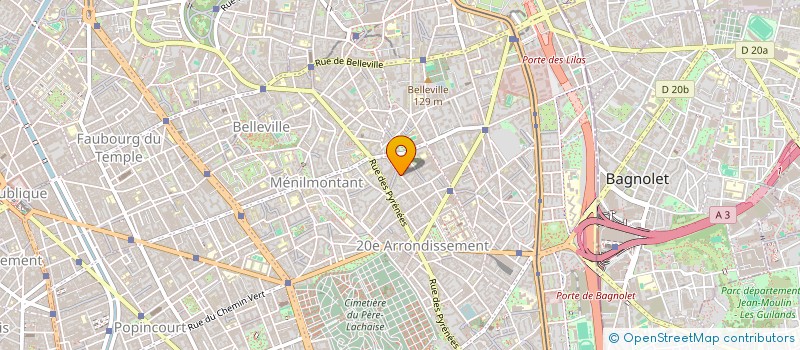 localisation de l'entreprise DE TCHAIKONSKY                JEANN  PARIS