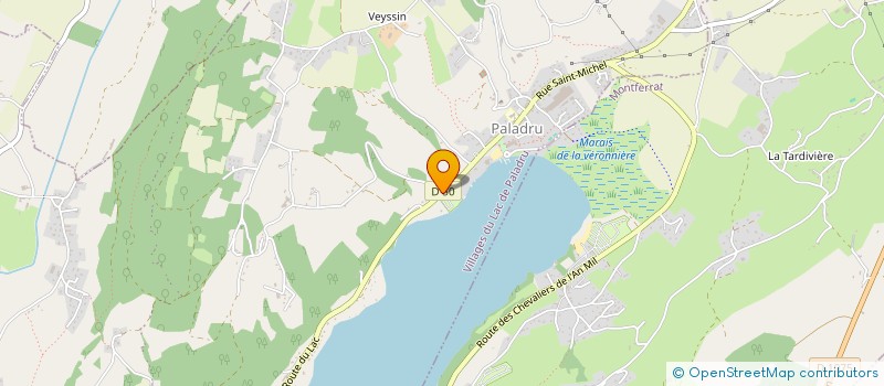 localisation de l'entreprise DE-TENTES ET CLAPOTIS à VOIRON