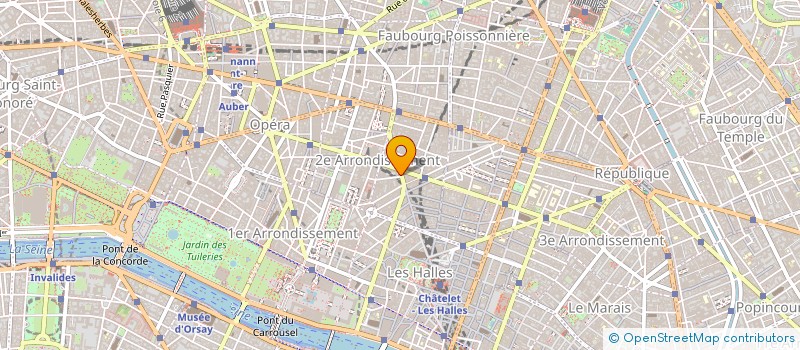 localisation de l'entreprise DE-TEX  PARIS