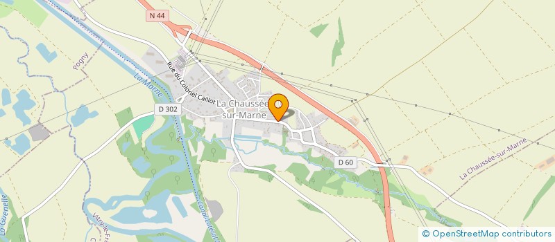 localisation de l'entreprise DE THILL  VESIGNEUL-SUR-MARNE