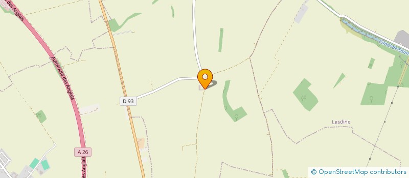 localisation de l'entreprise DE THORIGNY  LEHAUCOURT