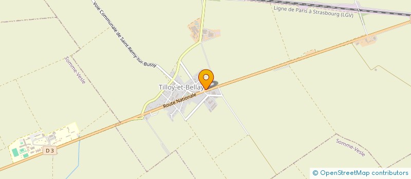 localisation de l'entreprise DE TILLOY à TILLOY-ET-BELLAY