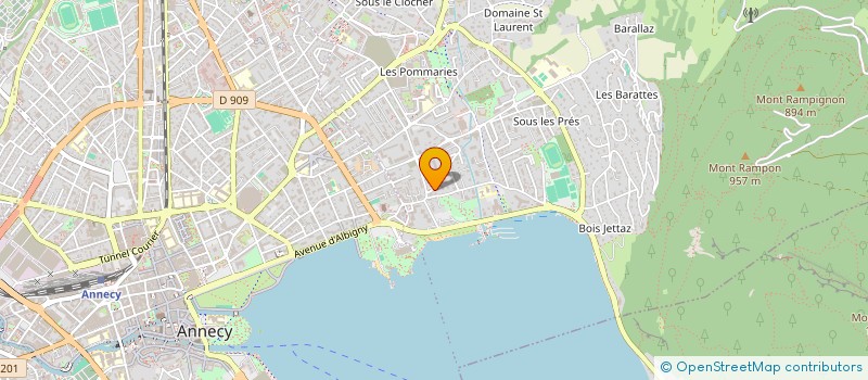 localisation de l'entreprise DE TOI A MOI  ANNECY