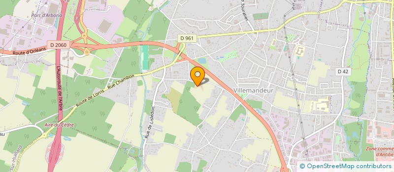 localisation de l'entreprise DE TOIT A NOUE à VILLEMANDEUR