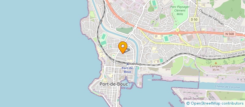 localisation de l'entreprise DE TORRES MEDICAL  PORT-DE-BOUC