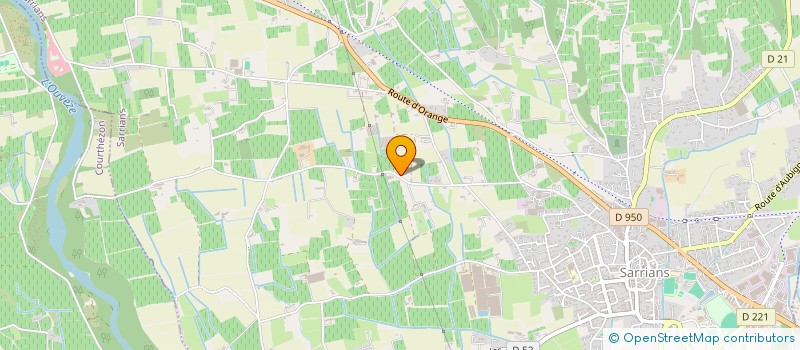 localisation de l'entreprise DE TOURREAU BOIS à SARRIANS
