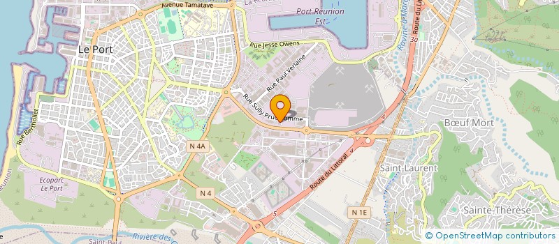 localisation de l'entreprise DE TOURRIS SAS à LE PORT