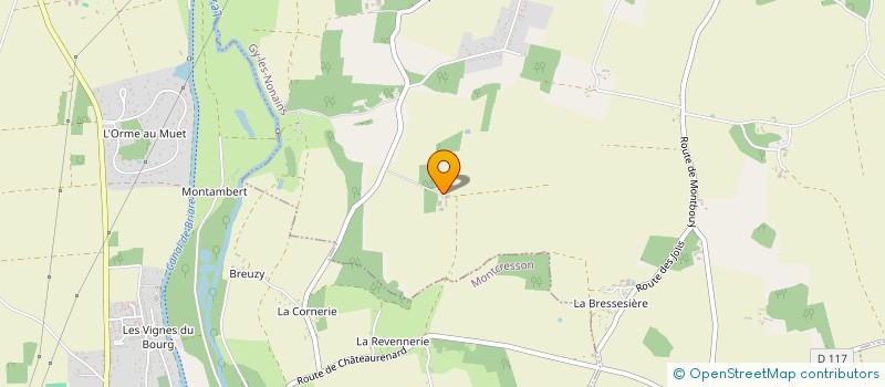 localisation de l'entreprise DE TOURTEVILLE à GY-LES-NONAINS
