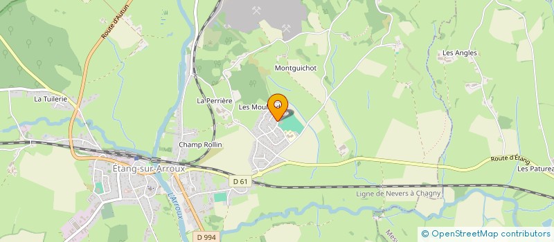 localisation de l'entreprise DE TOUT COEUR AVEC LOUIS  ETANG-SUR-ARROUX