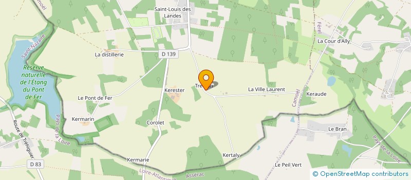 localisation de l'entreprise DE TREDION à CAMOEL