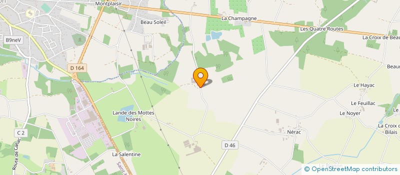 localisation de l'entreprise DE TREIGNAC à AVESSAC