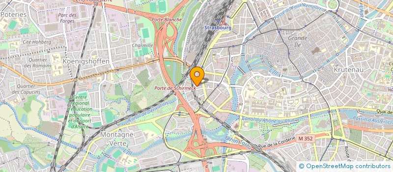 localisation de l'entreprise DE VAGUE EN VAGUES à STRASBOURG