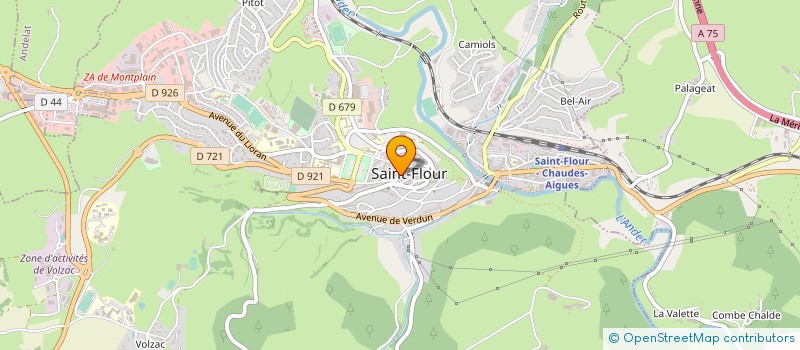 localisation de l'entreprise DE VALBOIS à SAINT-FLOUR