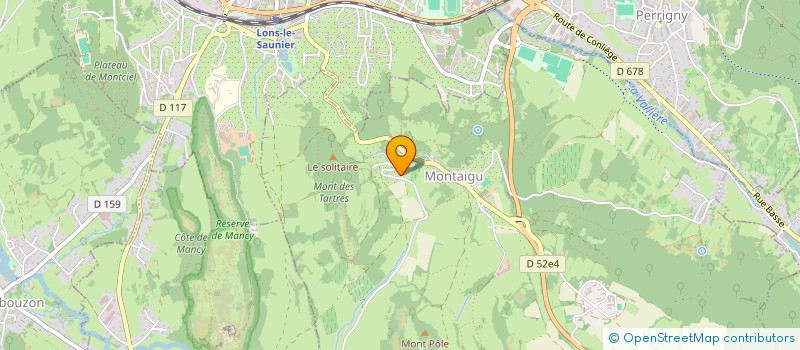 localisation de l'entreprise DE VALLES  MONTAIGU