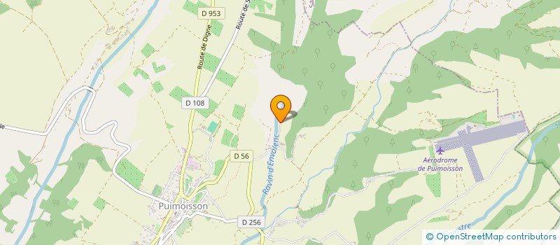 localisation de l'entreprise DE VERNEDE  PUIMOISSON