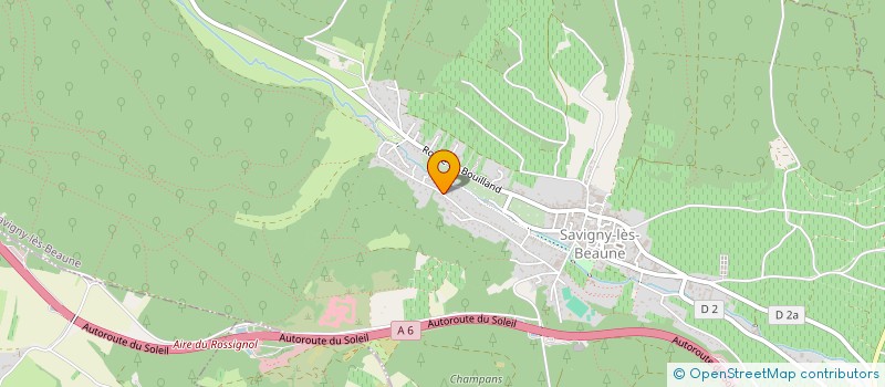 localisation de l'entreprise DE VIGNES EN PIERRES  SAVIGNY-LES-BEAUNE