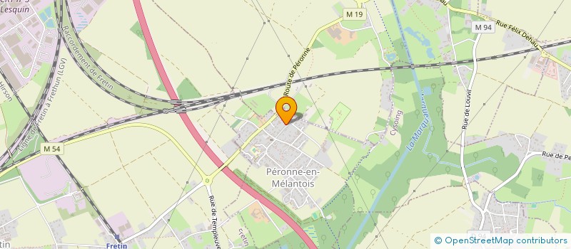 localisation de l'entreprise DE VILLE A VILLE à PERONNE-EN-MELANTOIS