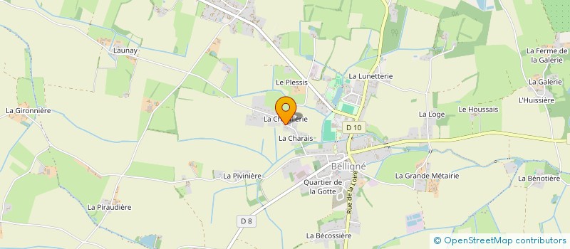 localisation de l'entreprise DE VILLENEUVE à LOIREAUXENCE
