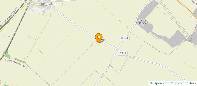 localisation de l'entreprise DE VILLENEUVE LA VIERGE à BEAUVILLIERS