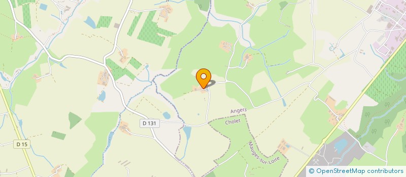 localisation de l'entreprise DE VILLETROUVEE à CHALONNES-SUR-LOIRE