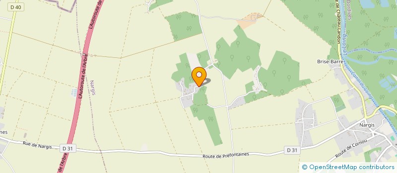 localisation de l'entreprise DE VILLIERS à NARGIS