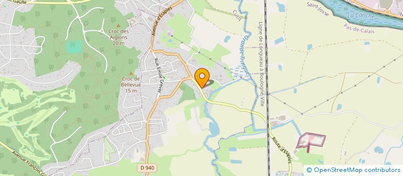 localisation de l'entreprise DE VINCIE  CUCQ