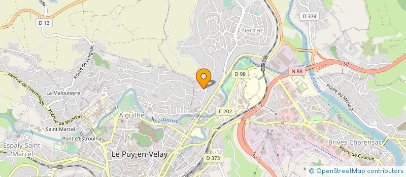 localisation de l'entreprise DE VINS EN VINS  CHADRAC