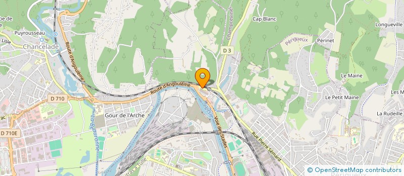 localisation de l'entreprise DE VOUS A NOUS  PERIGUEUX