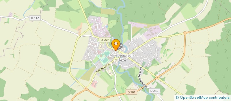 localisation de l'entreprise DE WAILLY INVEST  ARCEAU