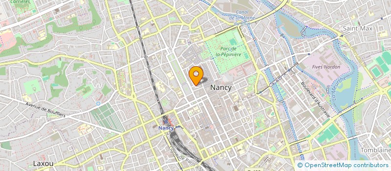 localisation de l'entreprise DE WERNER JEAN ERIC BRAUN VERONIQUE  NANCY