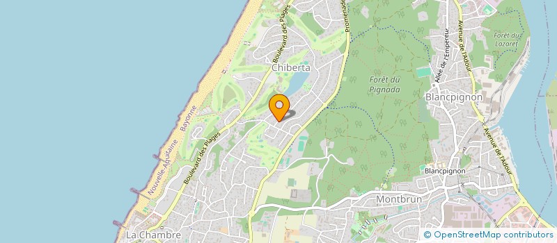 localisation de l'entreprise DE2C à ANGLET