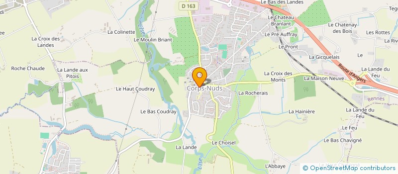 localisation de l'entreprise DE8EN8  CORPS-NUDS