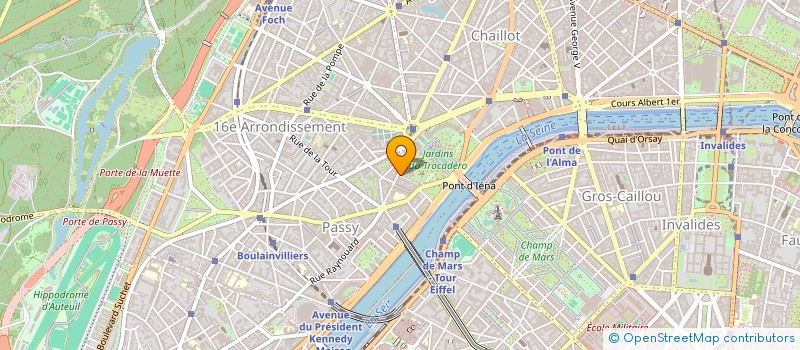 localisation de l'entreprise DEA à PARIS