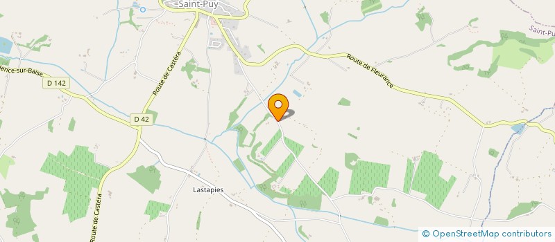 localisation de l'entreprise DEA  SAINT-PUY