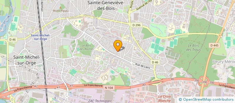 localisation de l'entreprise DEA  SAINT-MICHEL-SUR-ORGE