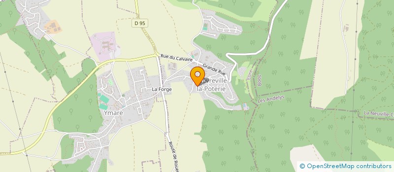 localisation de l'entreprise DEA AMENAGEMENT  QUEVREVILLE-LA-POTERIE