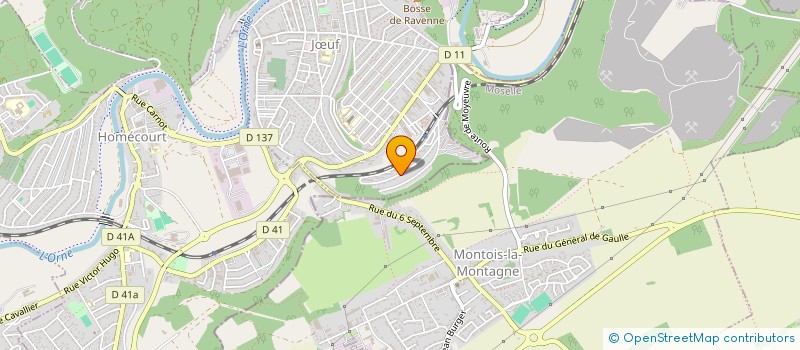 localisation de l'entreprise DEA & CARLO  JUF