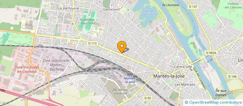 localisation de l'entreprise DEA CONSTRUCTION  MANTES-LA-JOLIE