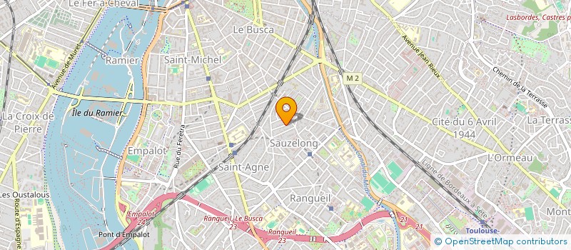 localisation de l'entreprise DEA MADRE à TOULOUSE